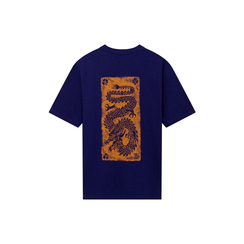 Thumbnail of Dragon - Gots Organic Cotton Tee Navy image