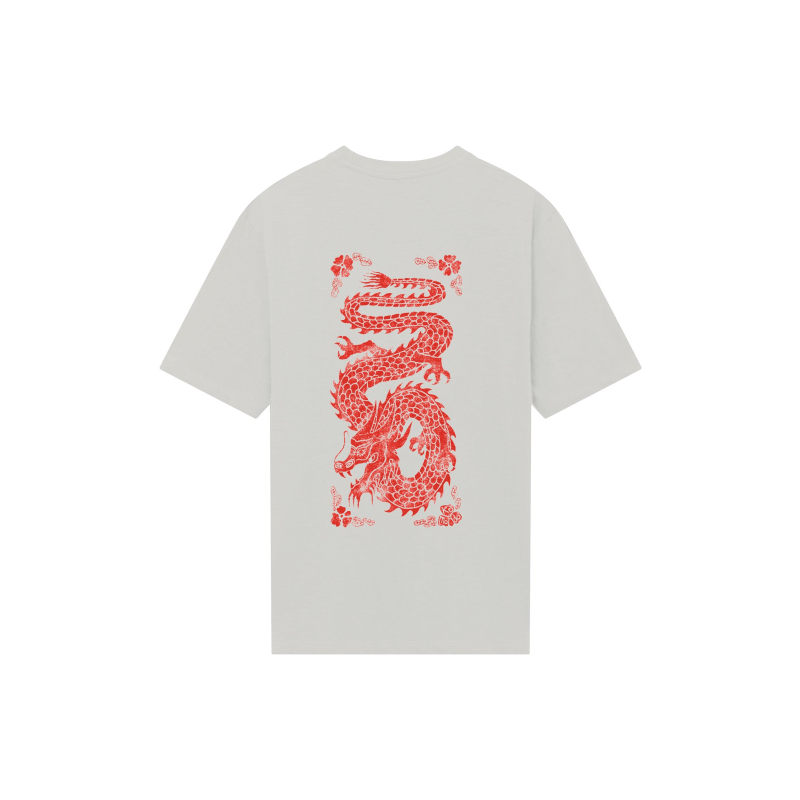 Thumbnail of Dragon - Gots Organic Cotton Tee Off White image