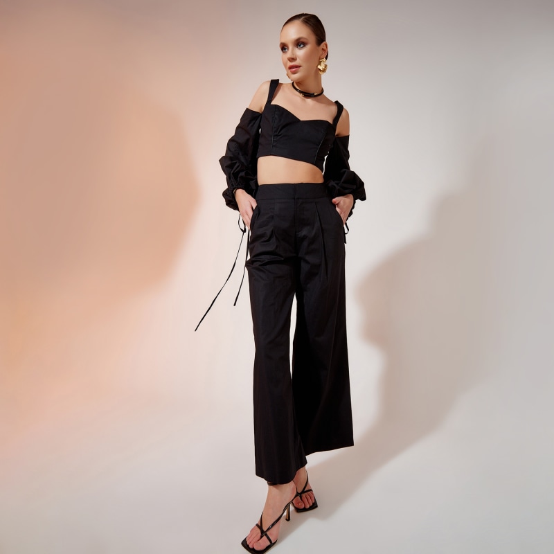 Serene Rib Relaxed Pant - Losano