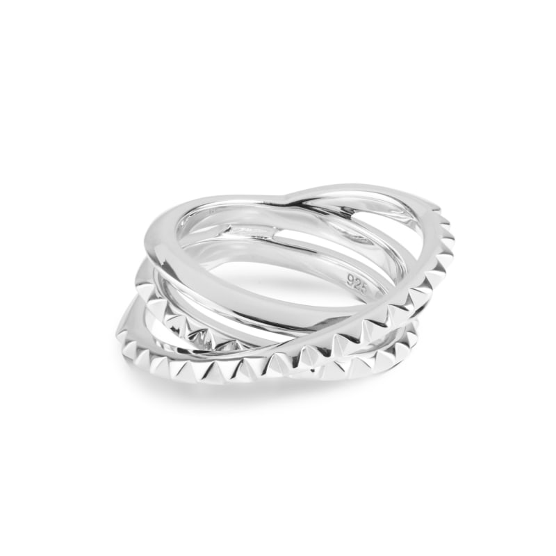 Thumbnail of Entwined Serpent Ring Silver image