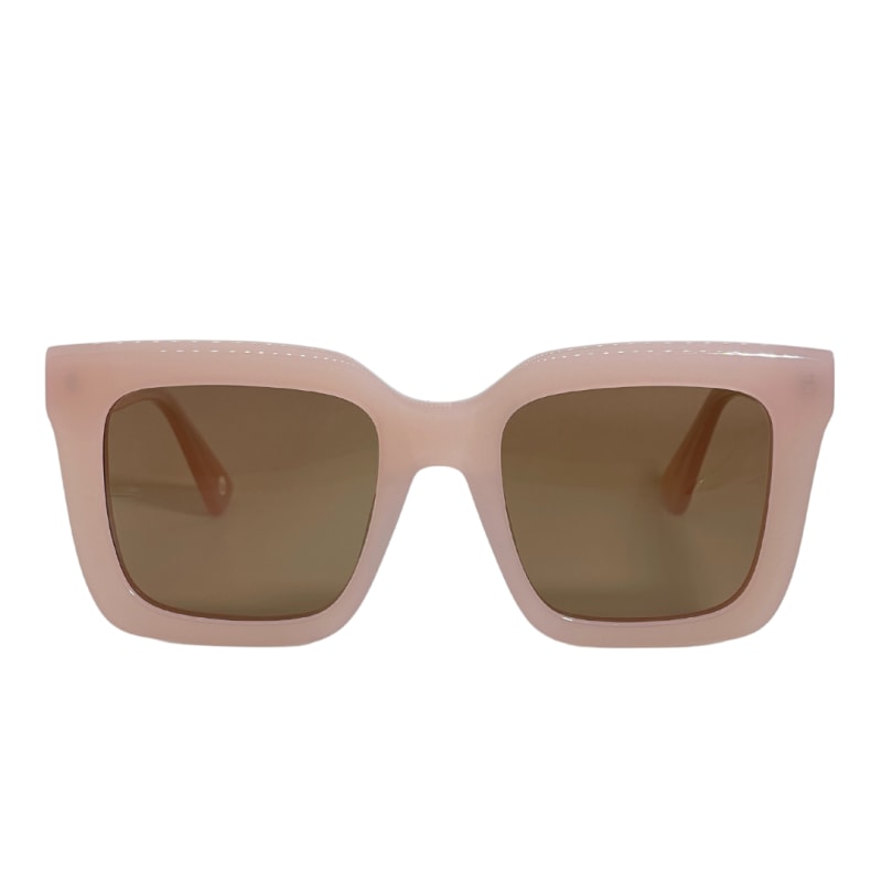 Santa Monica - D-Frame Sunglasses - White | Woodensun Sunglasses | Wolf &  Badger