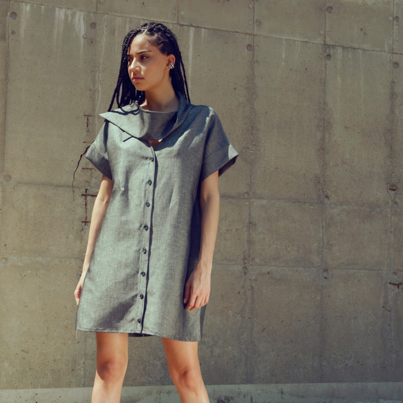 Thumbnail of Island Linen Shirt Dress image