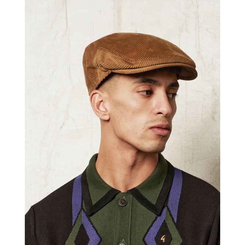 Camel flat cap deals