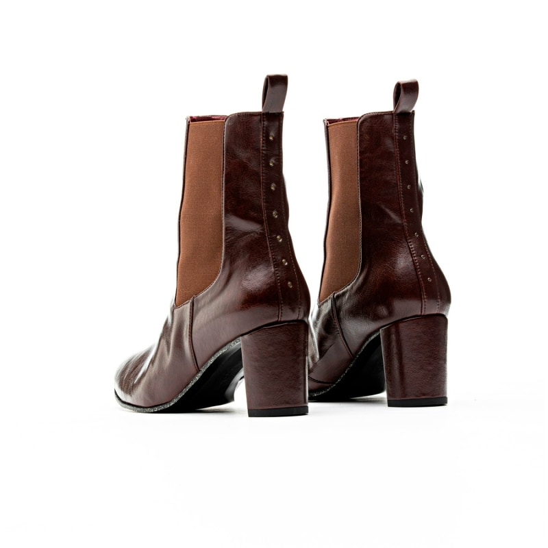 Thumbnail of Vegan Ankle Boots Cinema Burgundy image