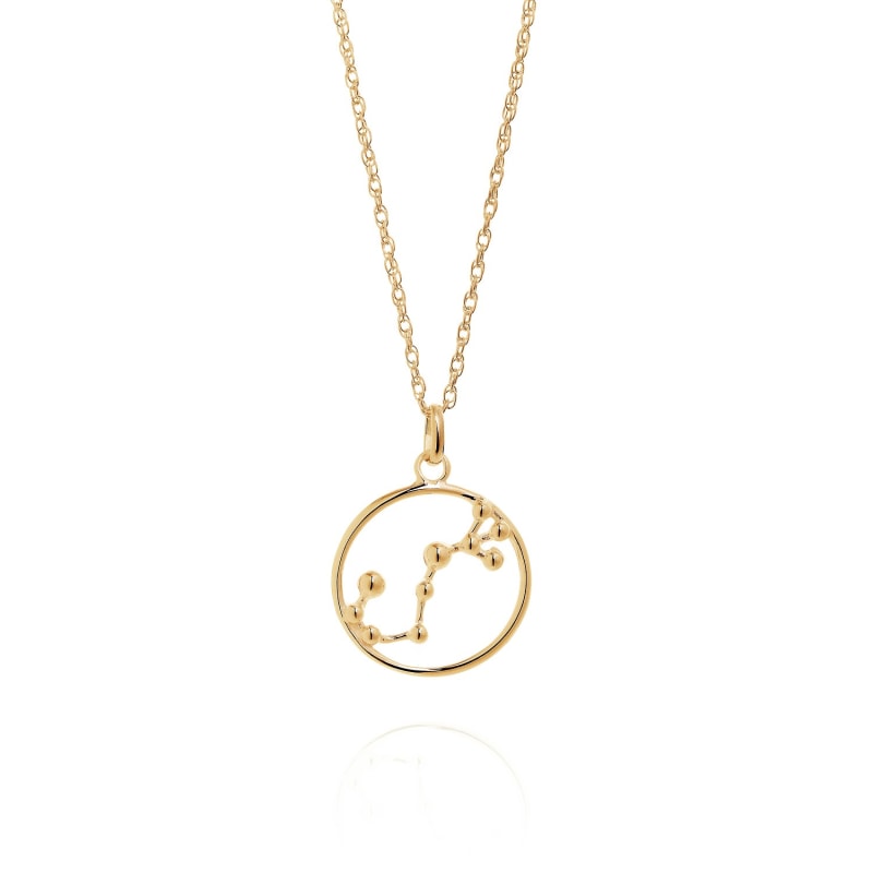 Thumbnail of Scorpio Astrology Necklace In 9Ct Gold image