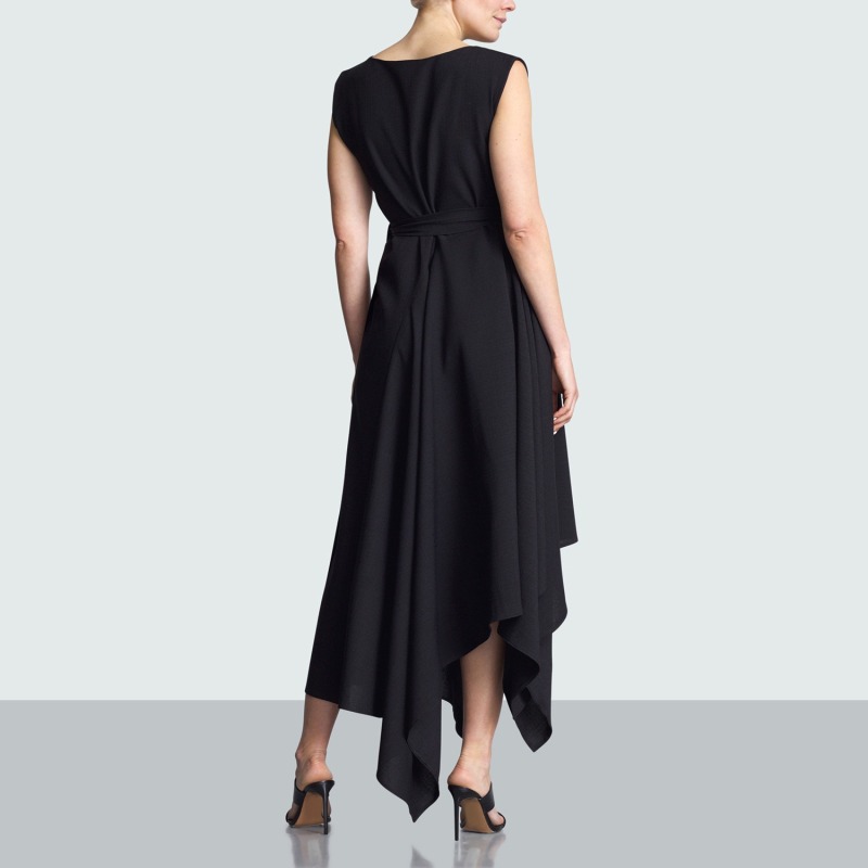 Thumbnail of Tolson Black Asymmetric Dress image