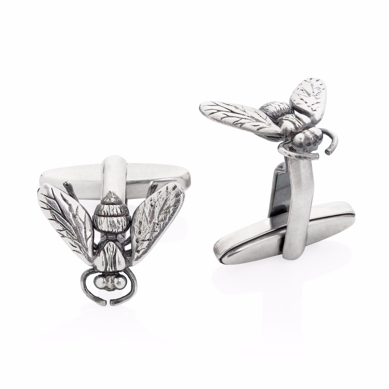 Thumbnail of Hoverfly Cufflinks image