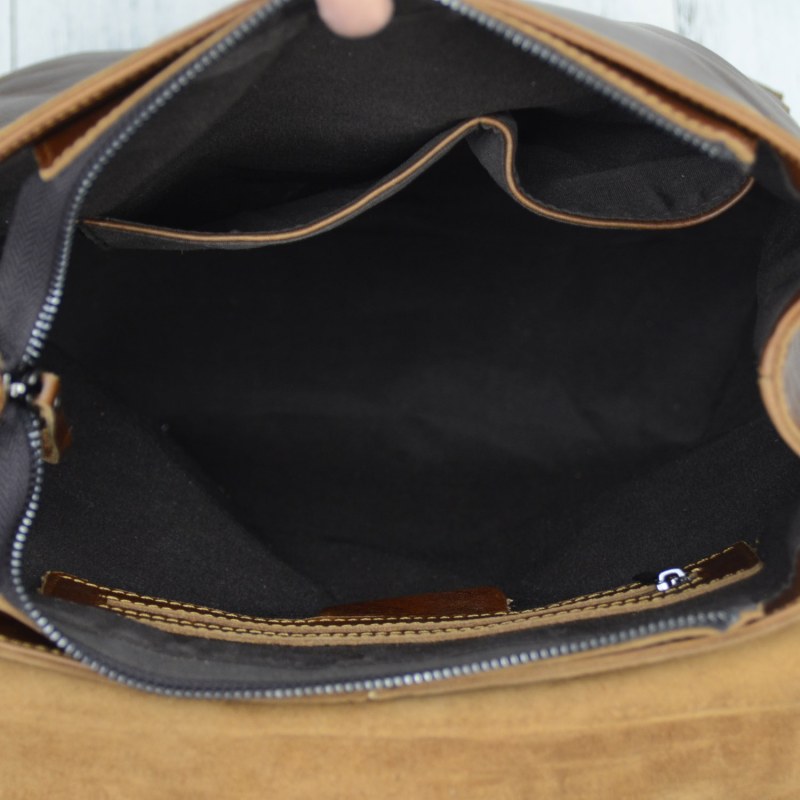 Thumbnail of Handmade Genuine Leather Slim Backpack - Black image