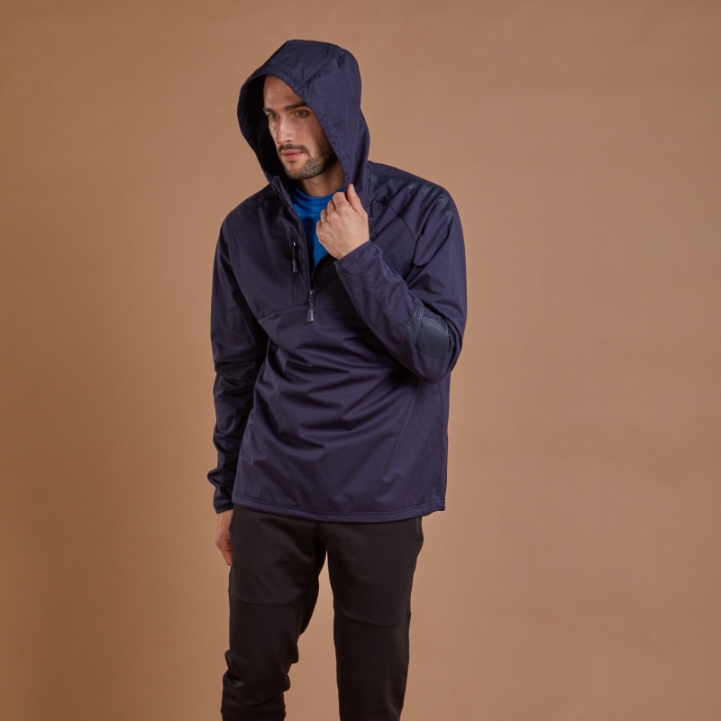 Thumbnail of Men's Weatherproof Hooded Jacket - Blue image