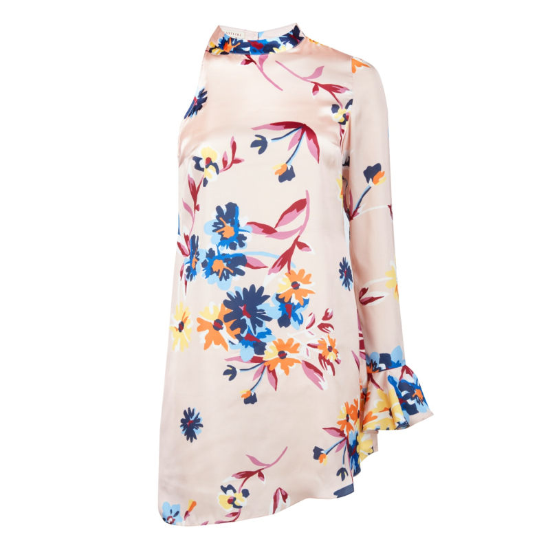 Thumbnail of Helaina Tunic - Blush Floral Silky image