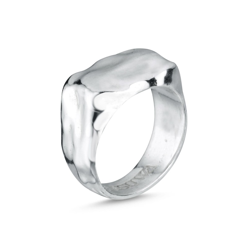 Thumbnail of Echo Chunky Silver Ring image