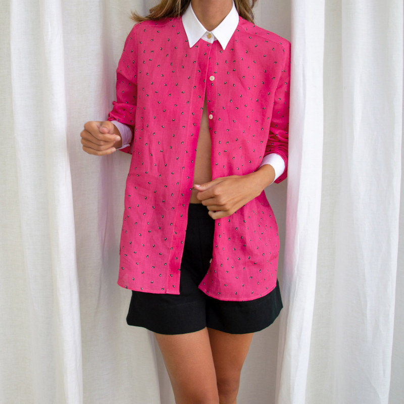 Thumbnail of Watermelon Linen Shirt image