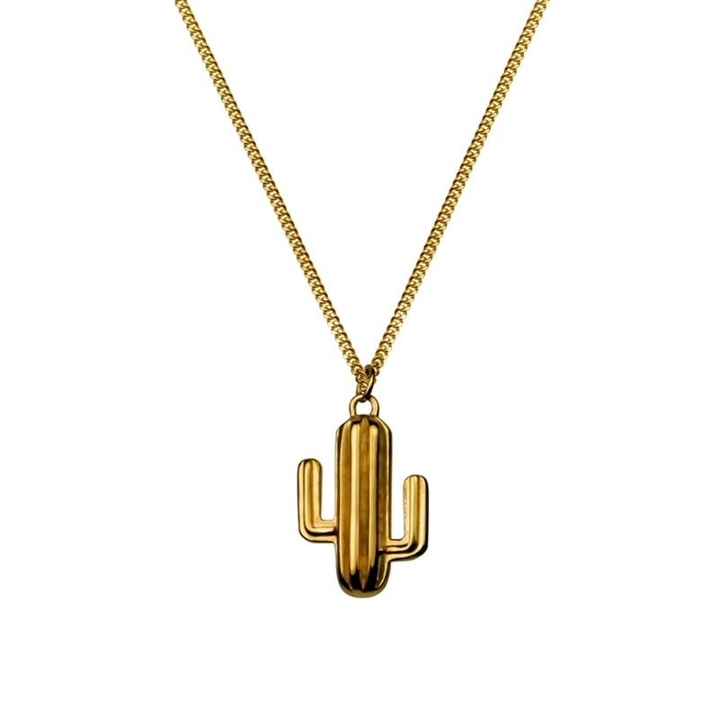 Thumbnail of Cactus Necklace - Gold image