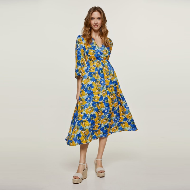 Empire line top midi dress