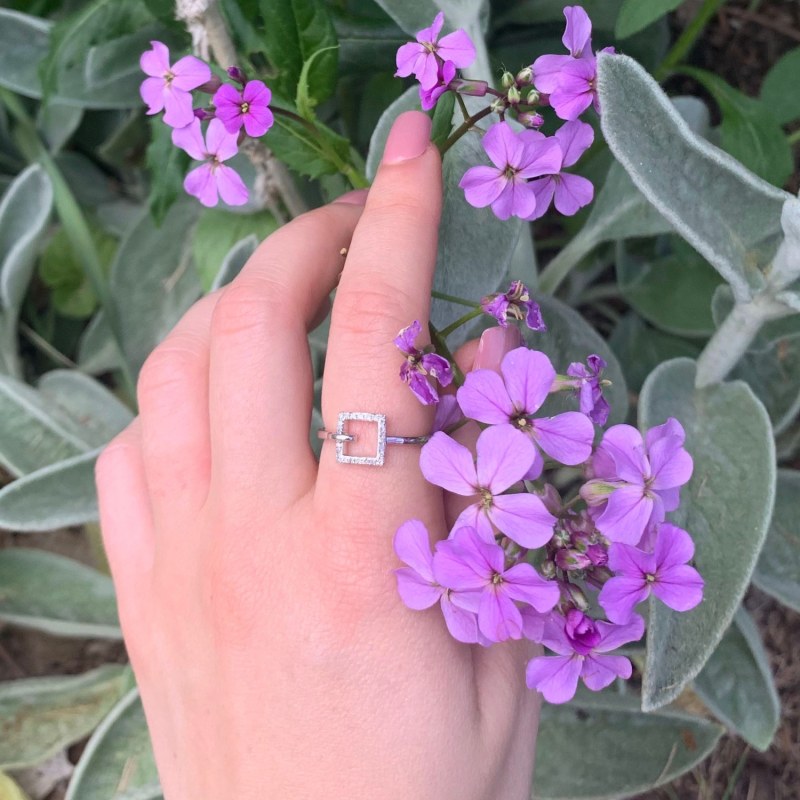 Thumbnail of On The Block Ring In Sterling Silver image