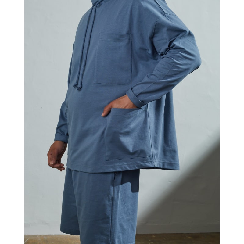 Thumbnail of The 3032 Tie Neck Smock – Teal image