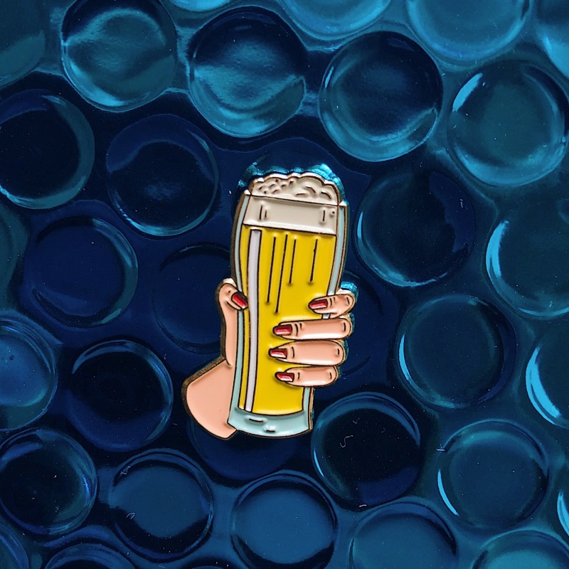 Thumbnail of Enamel Pin Beer image