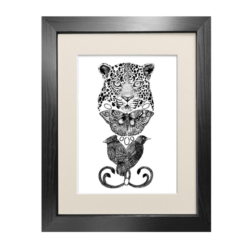 Thumbnail of ​'The Tropical Leopard' - Fine Art Print A4 image