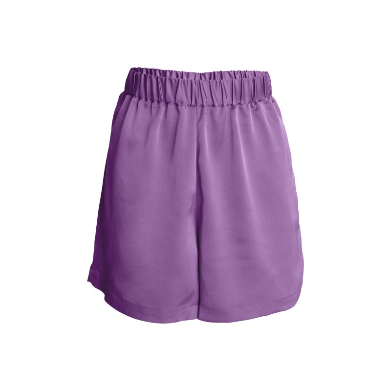 Thumbnail of Pull-On Elastic Waist Shorts - Purple image