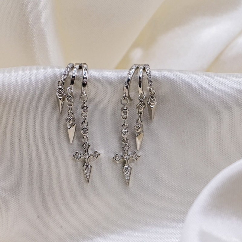 Thumbnail of Naxos Earring - Silver image