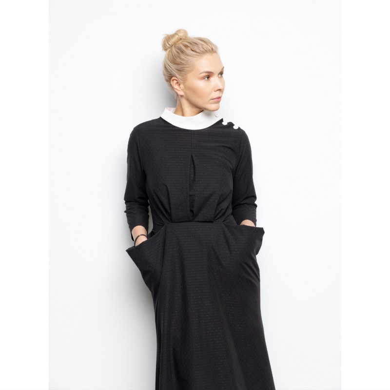 Elegant Maxi Dress Black | Julia Allert | Wolf & Badger