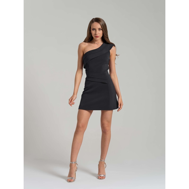 Thumbnail of Elegant Touch Mini Dress - Black image