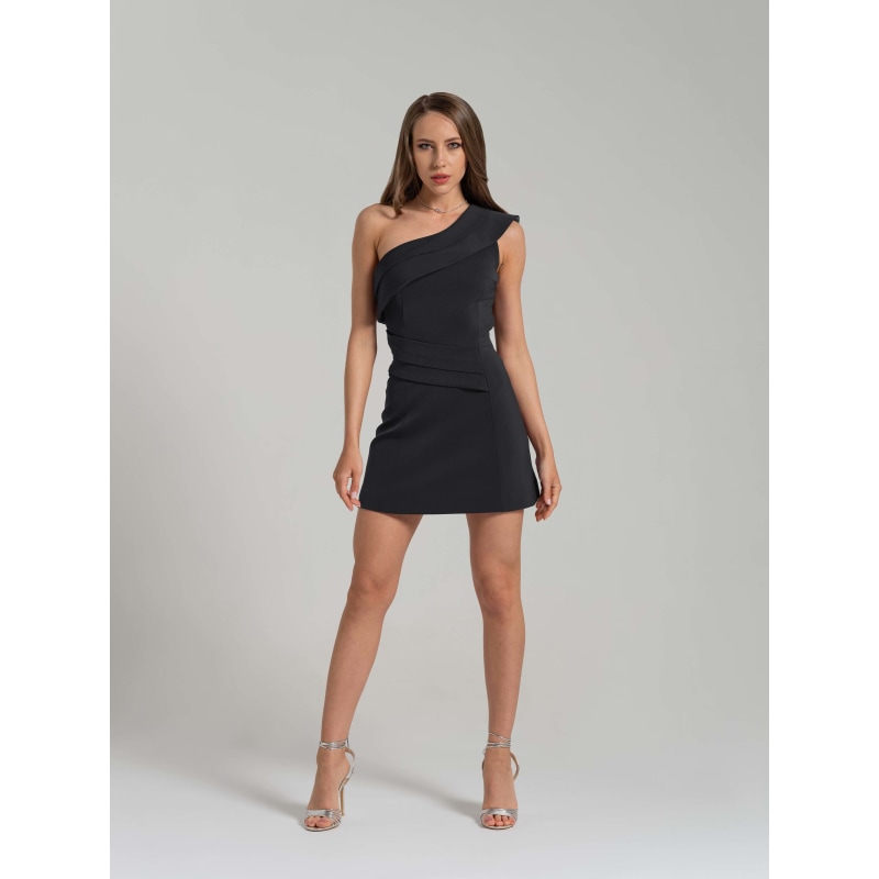 Thumbnail of Elegant Touch Mini Dress - Black image