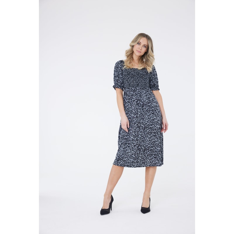 Eliza Leopard Print Dress by Chapter London