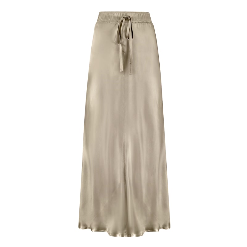 Thumbnail of Ella Silk Skirt - Sand image