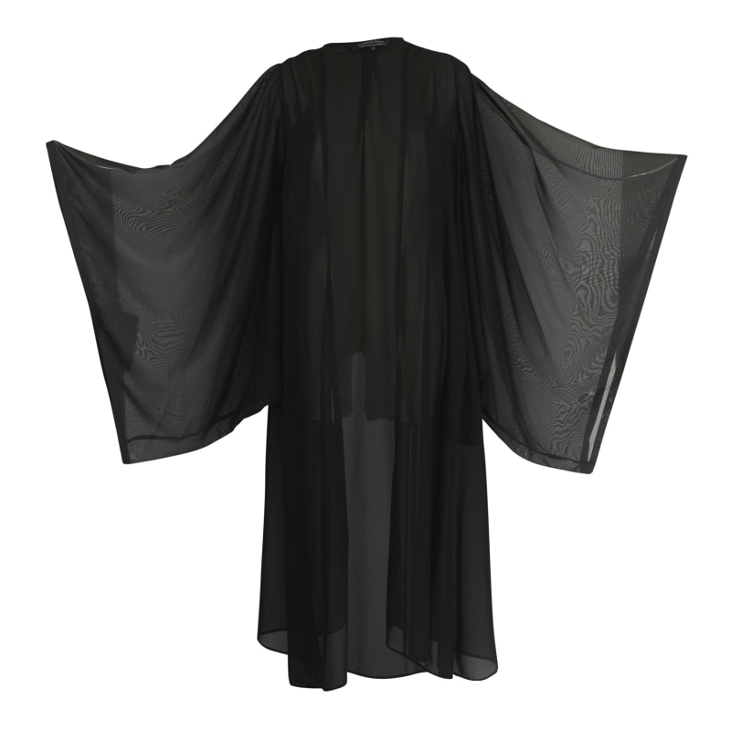 Thumbnail of Black Sheer Kimono image