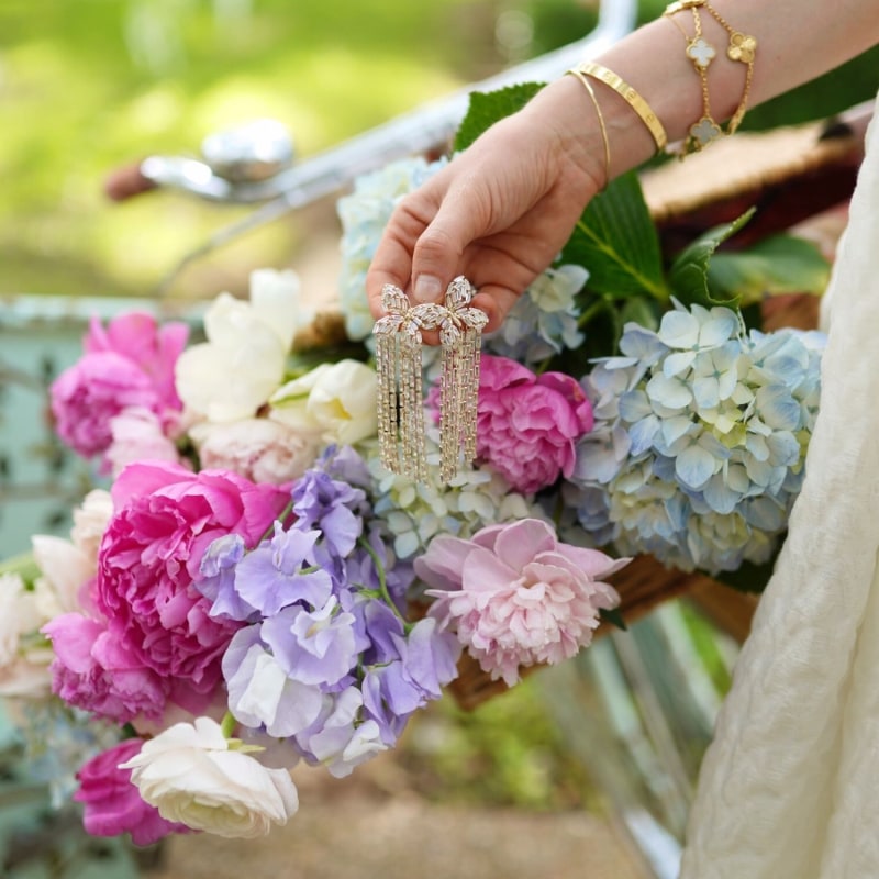 Thumbnail of Embellished Garden Butterfly Tassels image