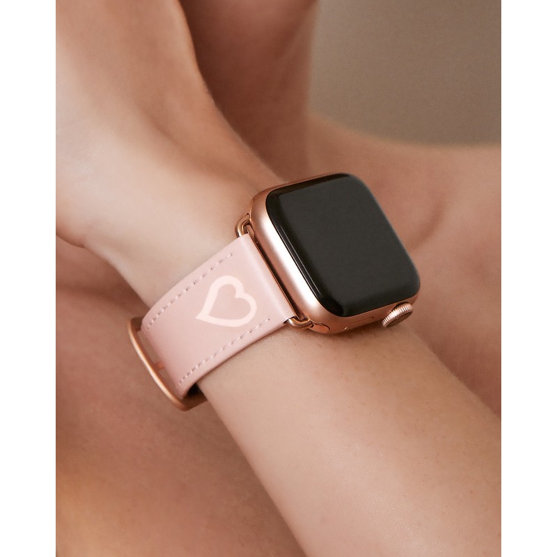 Space gray apple sales watch pink band