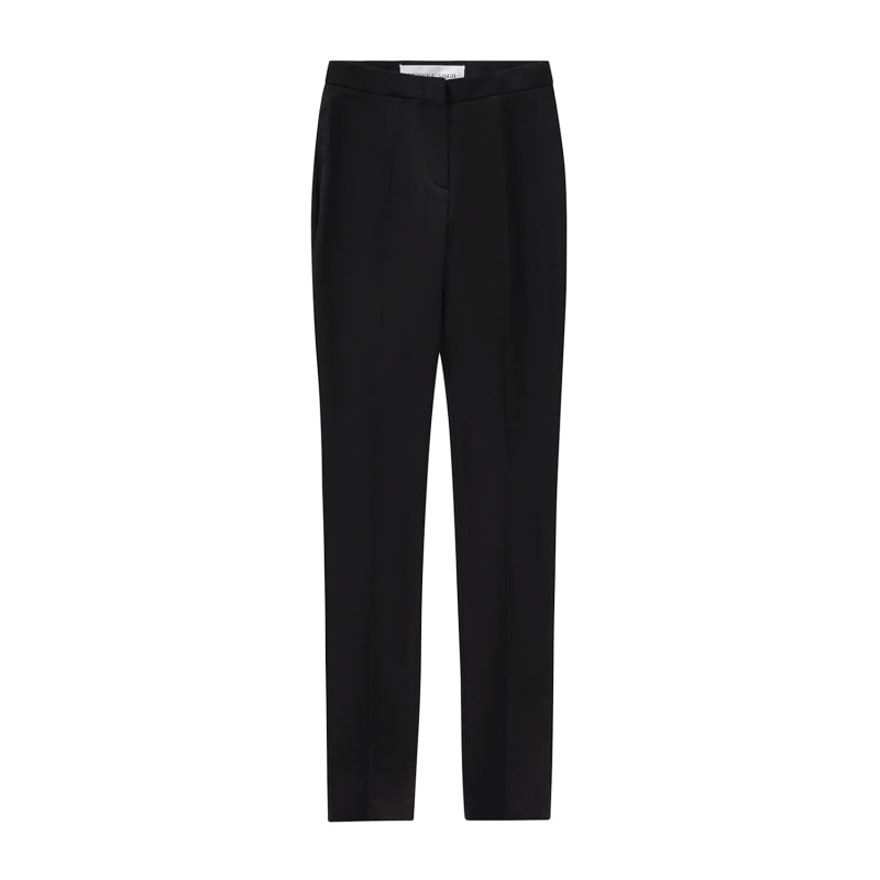 Thumbnail of Iconic Black Gabardine Fitted Pants image