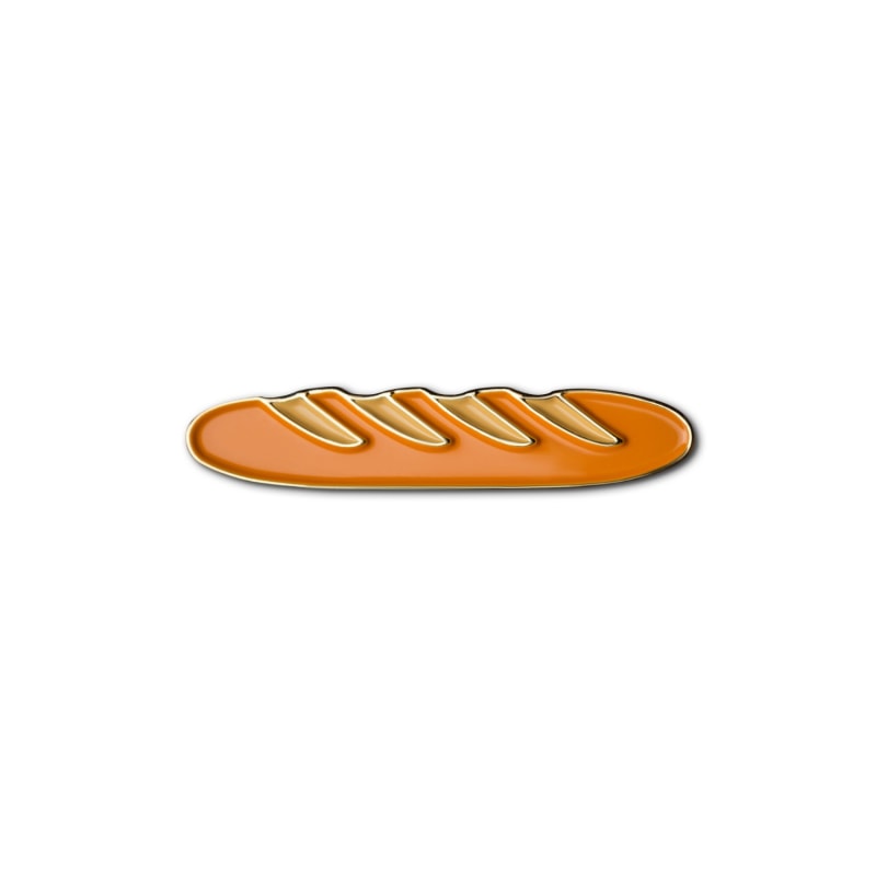 Thumbnail of Enamel Pin Baguette image