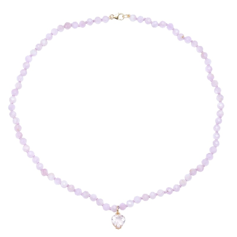 Kunzite necklace hot sale