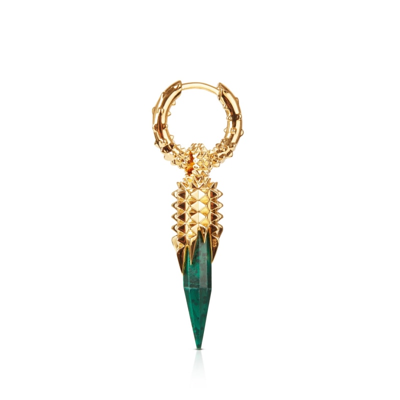 Thumbnail of Dagger Hoops - Gold image