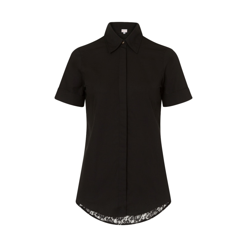 Thumbnail of Black Cotton Classic Shirt image