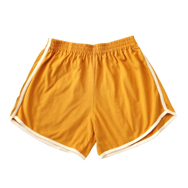 Thumbnail of Girl Seaside Runner Shorts, In Sunflower Yellow image