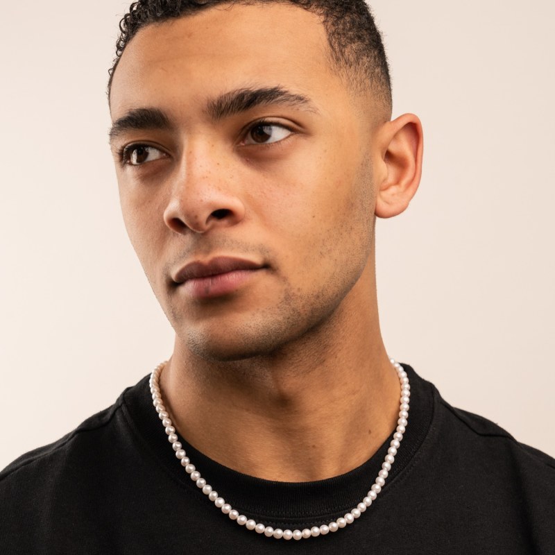 Pearl jewellery for men top