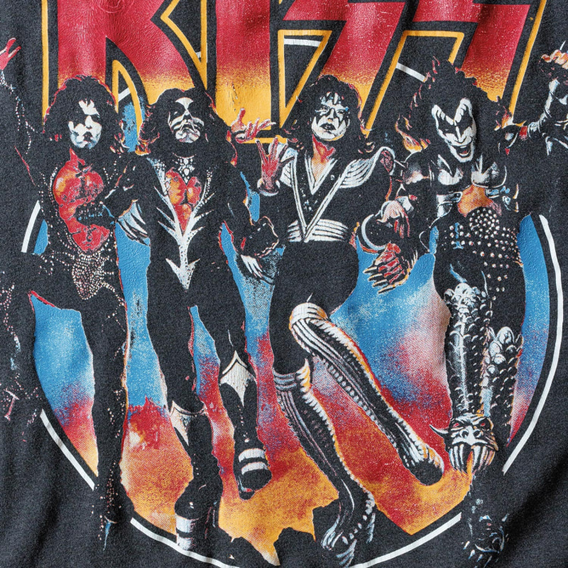 Thumbnail of Kiss - Destroyer - Vintage Band Tank - Heavy Relic Black image