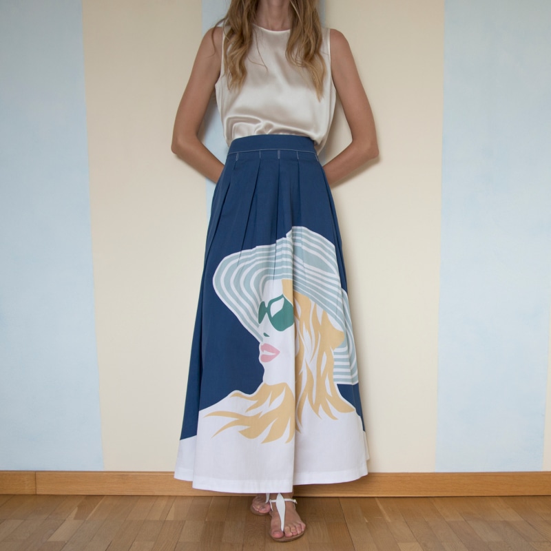 Thumbnail of Viky Maxi Skirt image