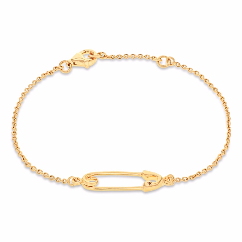 Thumbnail of Safety Pin Bracelet Yellow Gold image