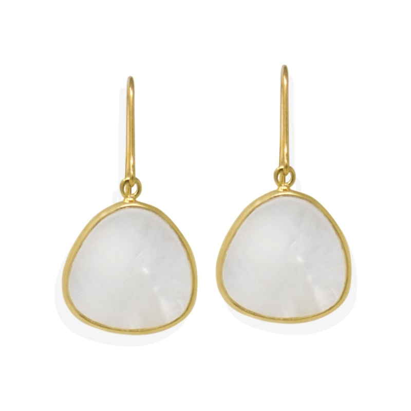 Thumbnail of Tahiti Gold-Plated Whitey Earrings image