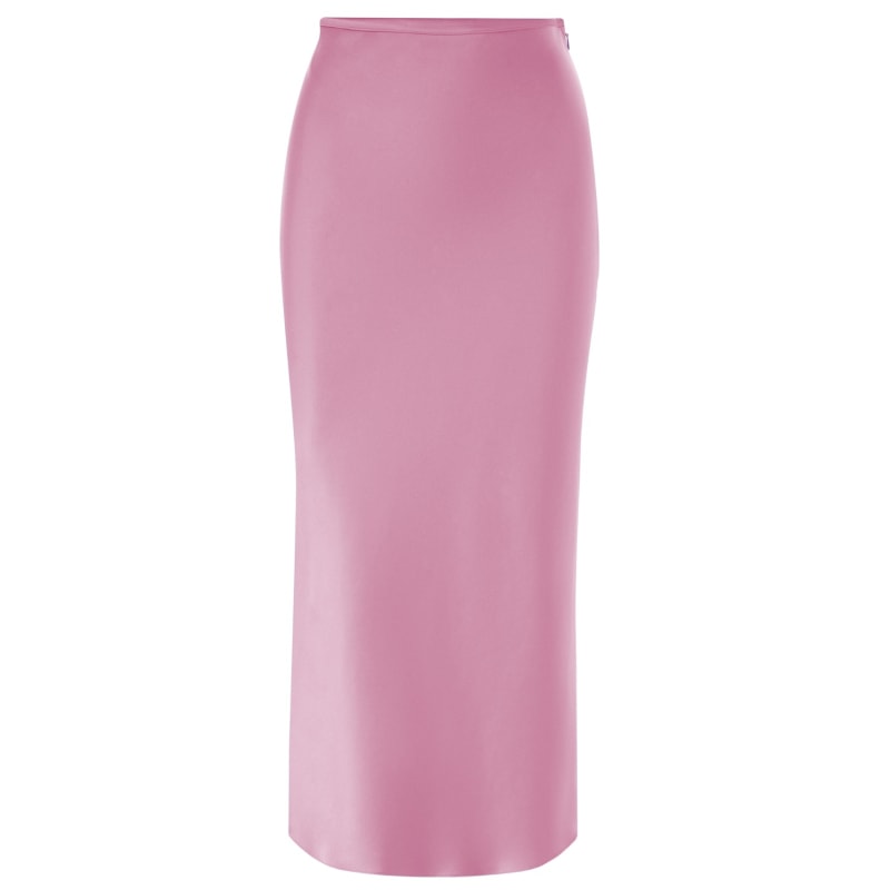 Pink midi skirt queen size store