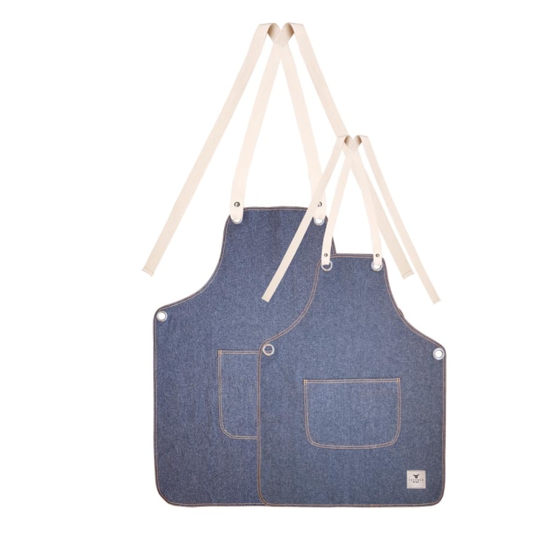 Thumbnail of Yako&Co Apron Kids Collection - Denim image