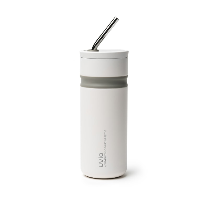 Thumbnail of Uvio Ultraviolet Self-Purifying Straw Water Bottle-Glacier White image