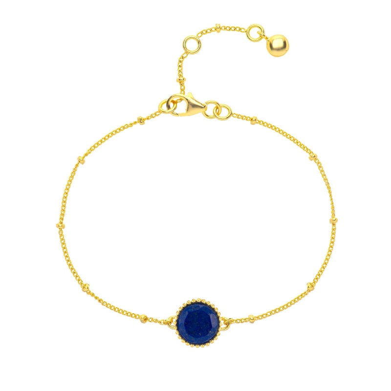 Thumbnail of Barcelona September Birthstone Bracelet - Lapis Lazuli image