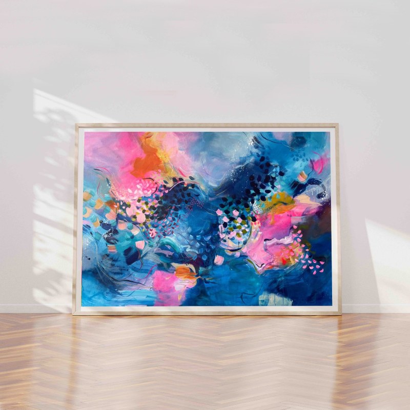 Thumbnail of Eternal Sunset - Large Abstract Print image