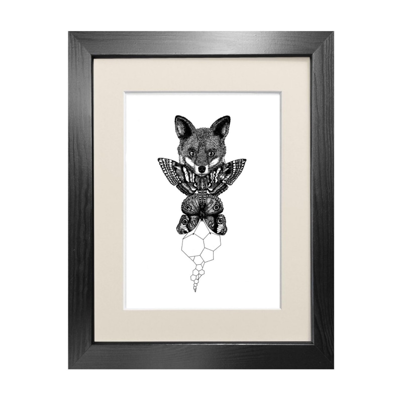 Thumbnail of 'The Fox' Fine Art Print A4 image