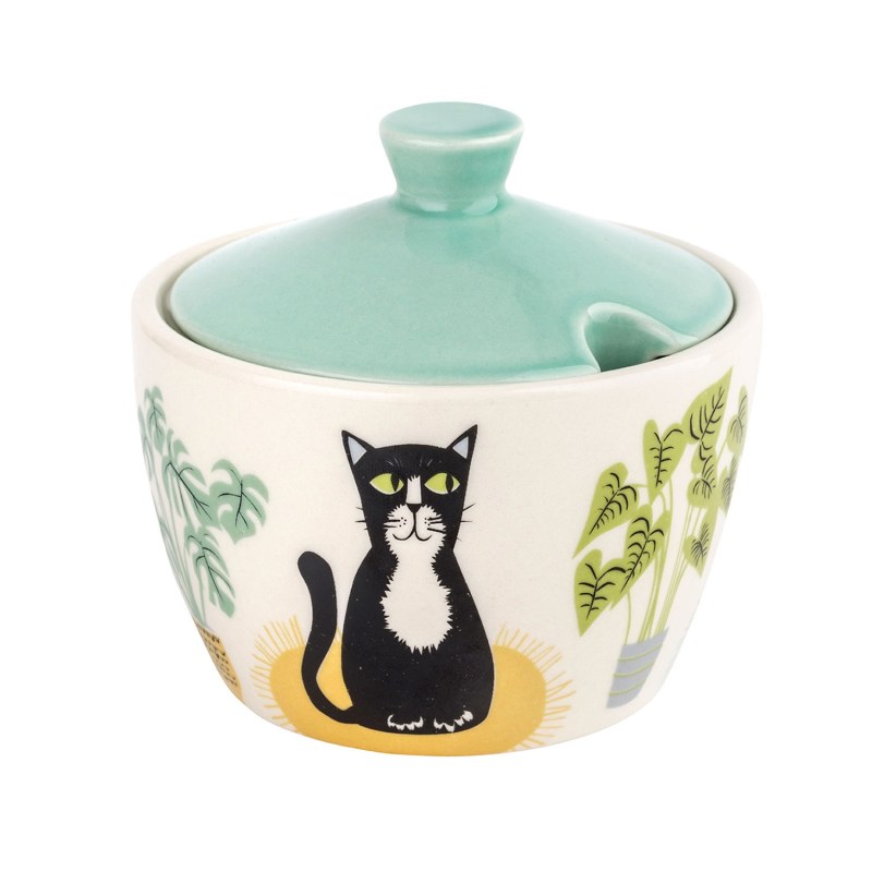 Thumbnail of Cat Sugar Bowl With Lid image